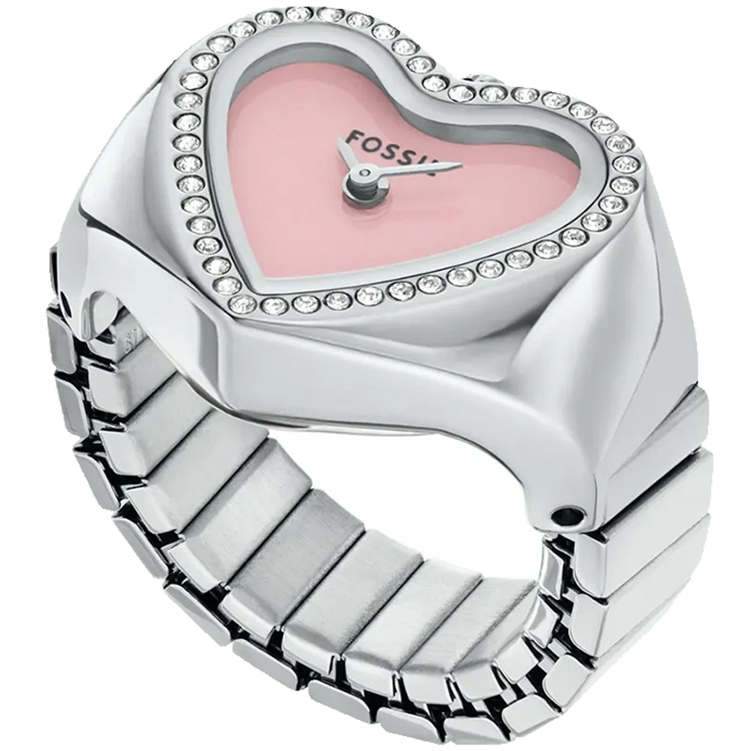 Fossil Women's Heart Watch Ring