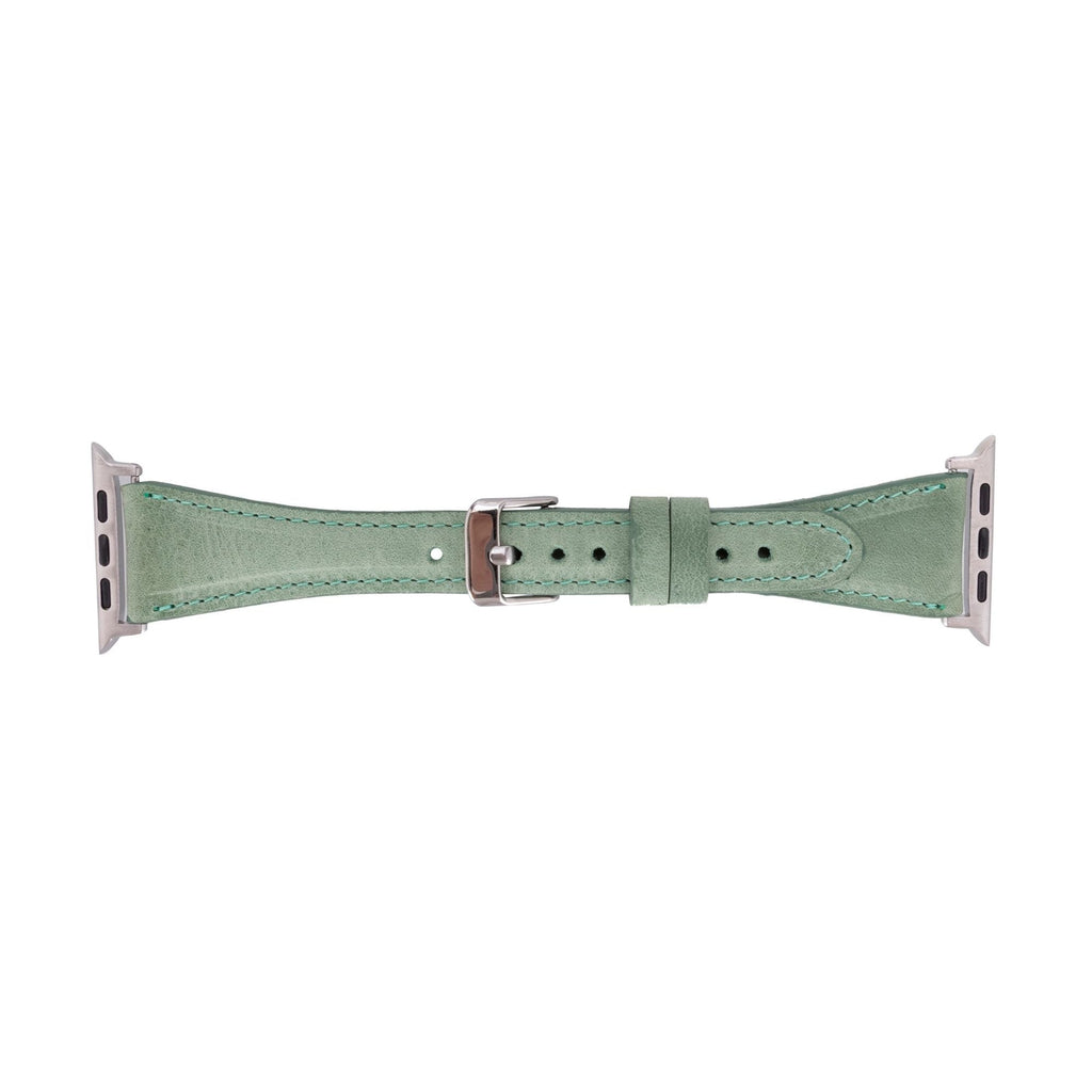 Evansville Slim Leather Bands for Apple Watch 9, Ultra 2 & SE