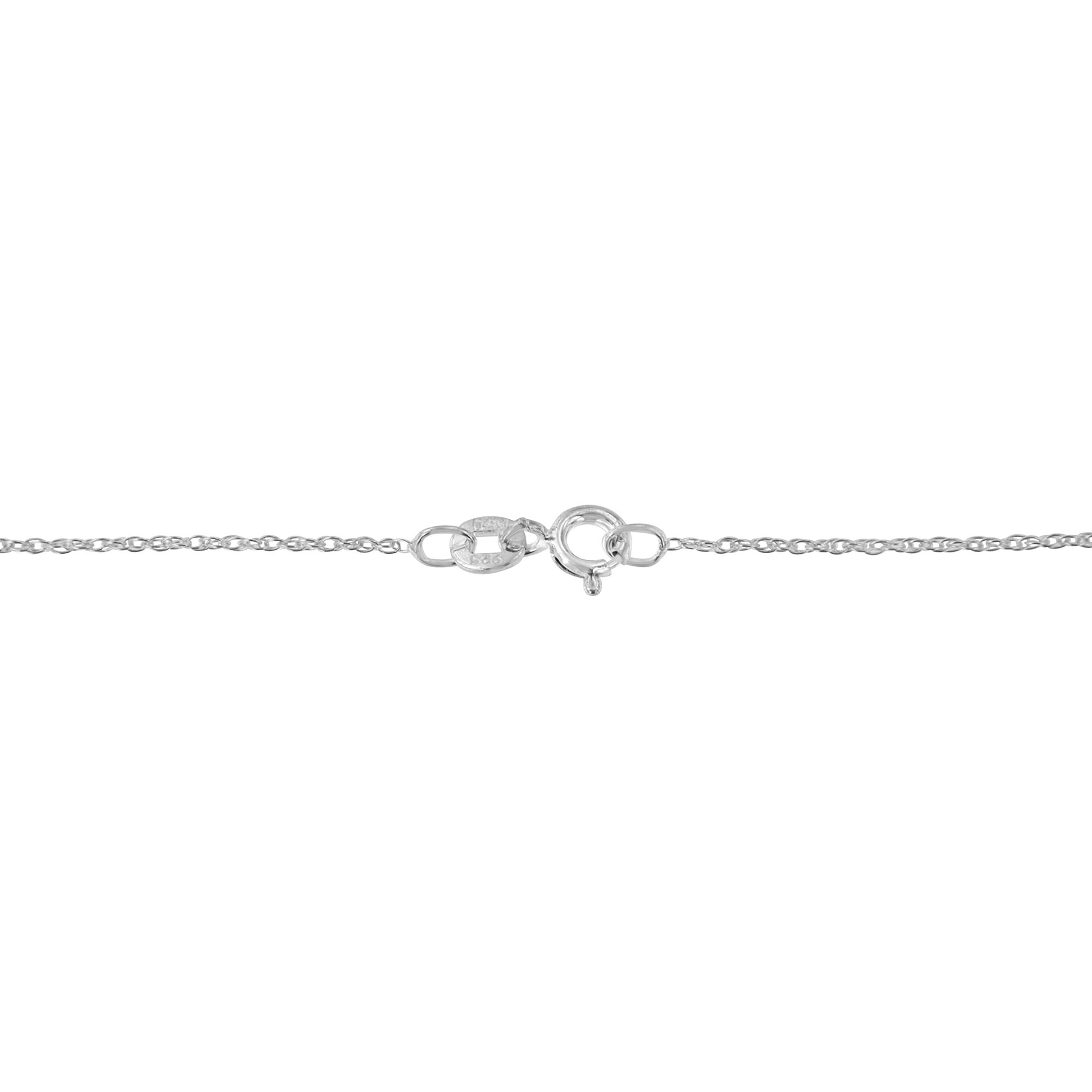 10KT Two Tone Gold 1/6 cttw Diamond Floating Heart Pendant Necklace (K-L, I1-I2)