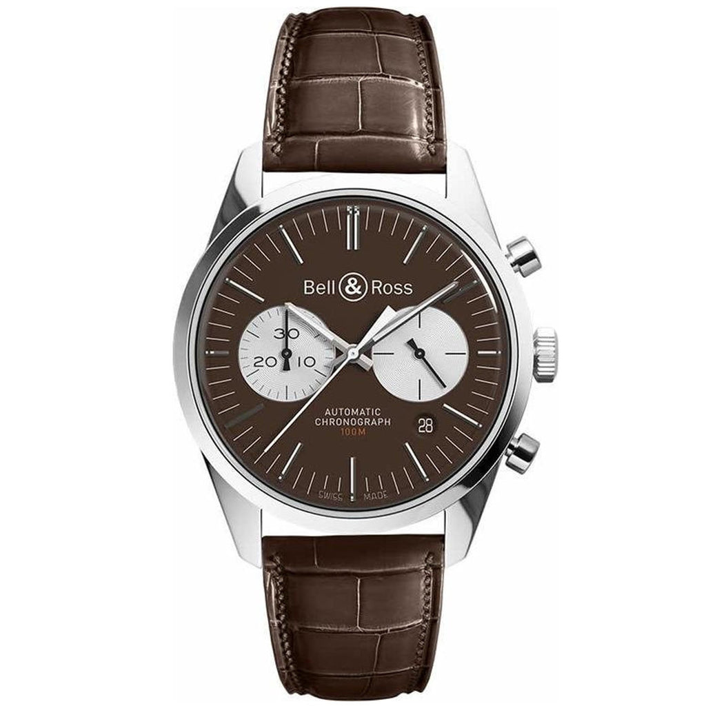 Bell & Ross Men's Officer Brown