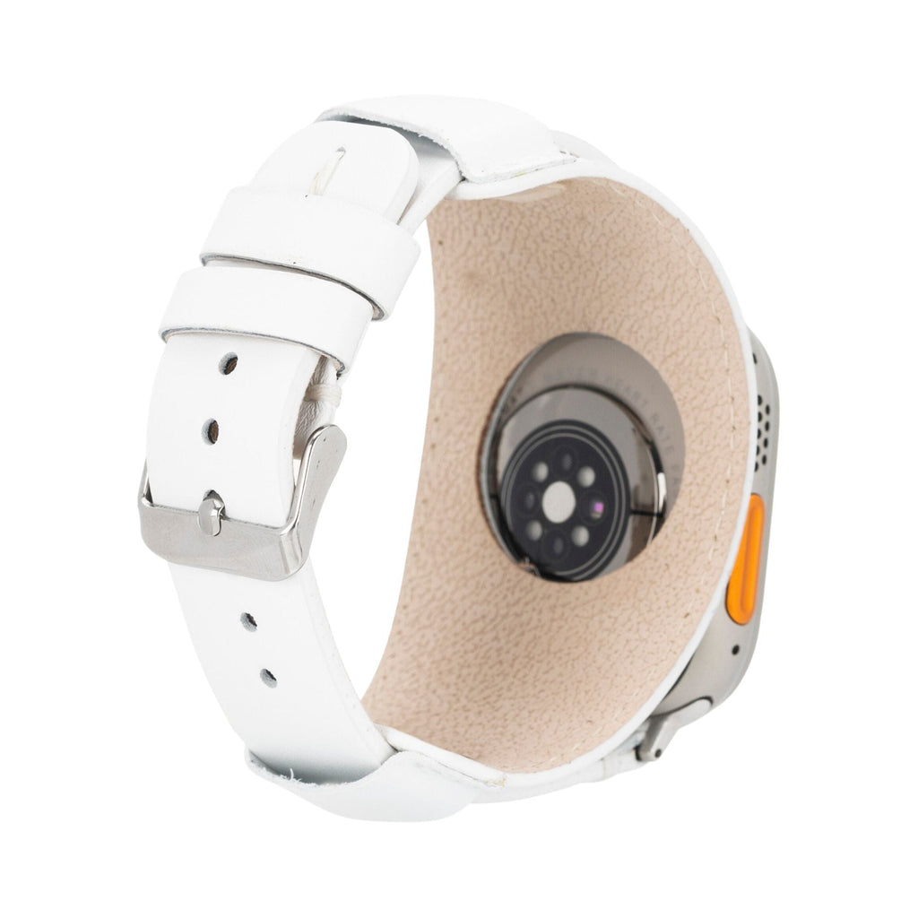 Fort Cuff Leather Bands for Apple Watch 9, Ultra 2 & SE