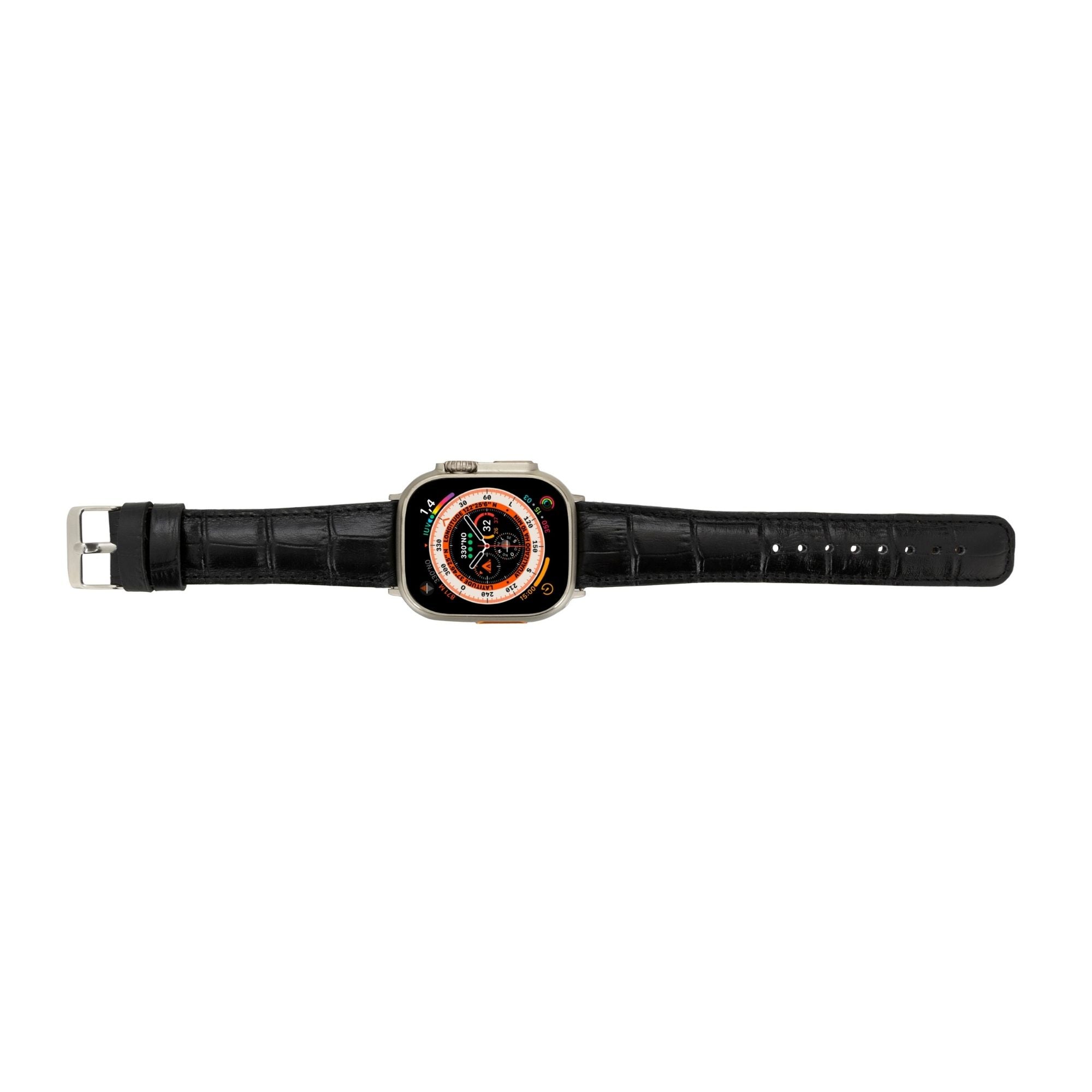 Guernsey Leather Bands for Apple Watch 9, Ultra 2 & SE
