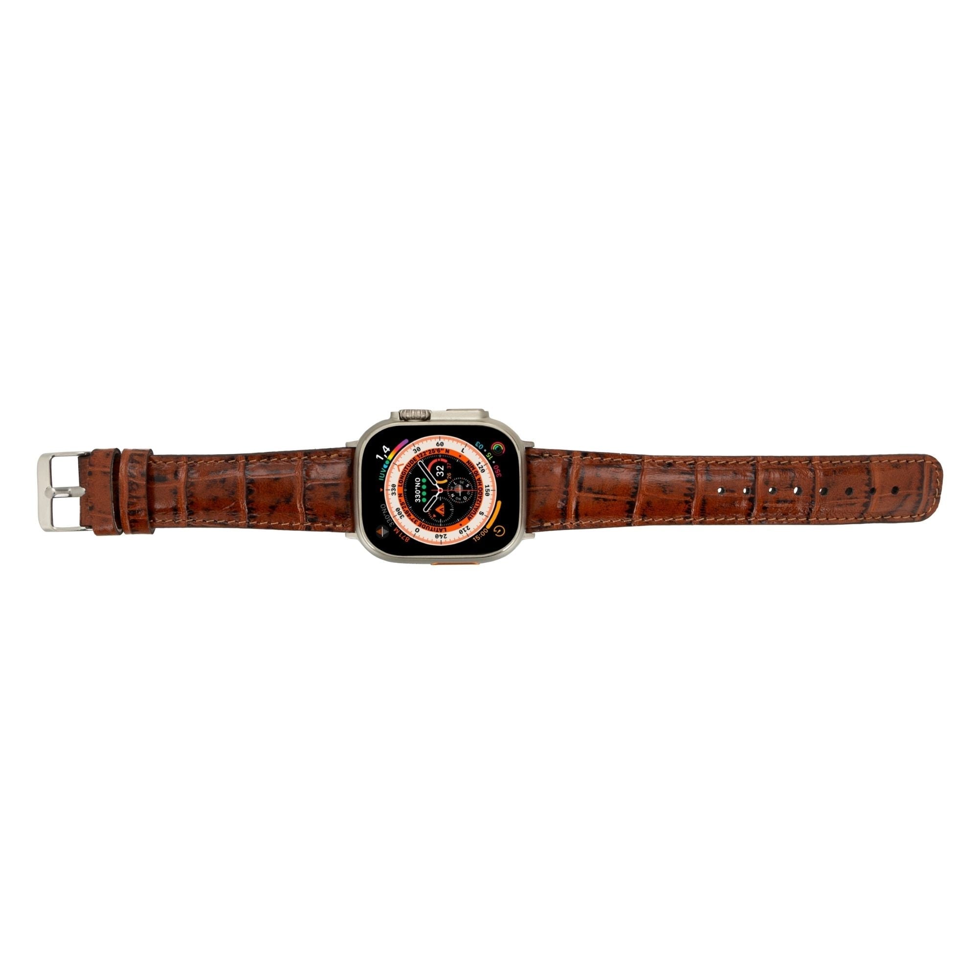 Guernsey Leather Bands for Apple Watch 9, Ultra 2 & SE