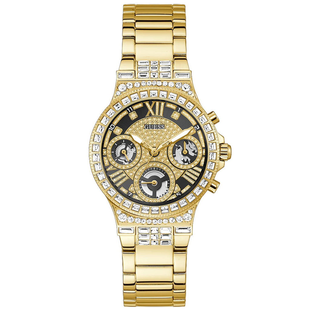 Guess Women's Gold Tone Multi-function