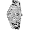Guess Women's Trend Silver Tone Multi-function