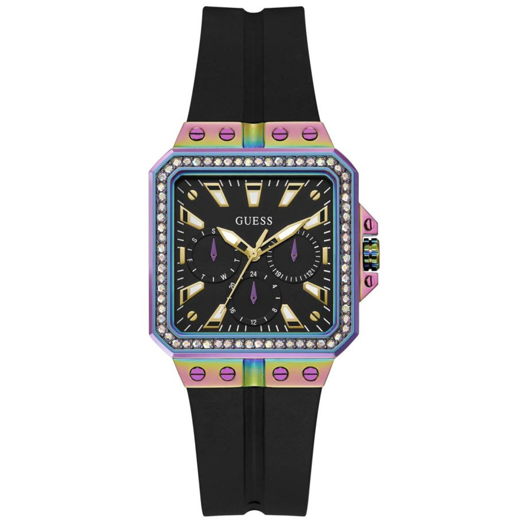 Guess Women's Libra Black Silicone