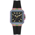 Guess Women's Libra Black Silicone