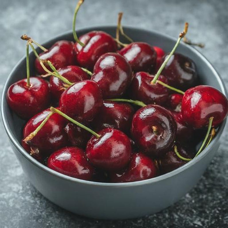 Sweet Cherry Tree Seedling Mix 12-18" Live Plant Edible Fruit Prunus avium Unique Varieties for Gardeners