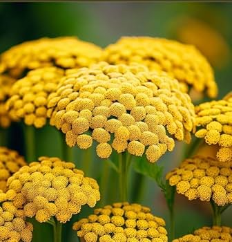 Gold Yarrow (Achillea filipendulina) | 500 - 10,000 Seeds – Drought-Tolerant, Pollinator-Friendly Flower