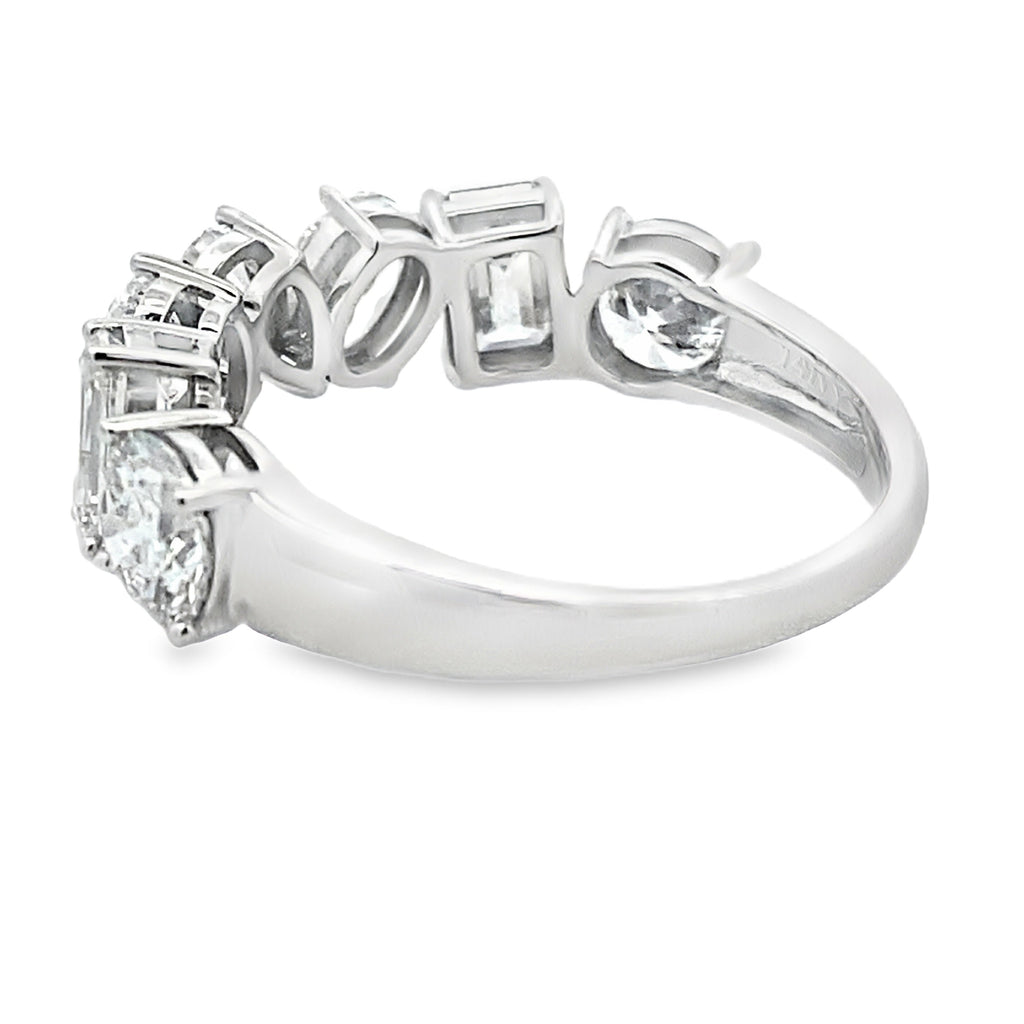 Lab Grown Diamond Wedding Band Ring 14KT White Gold