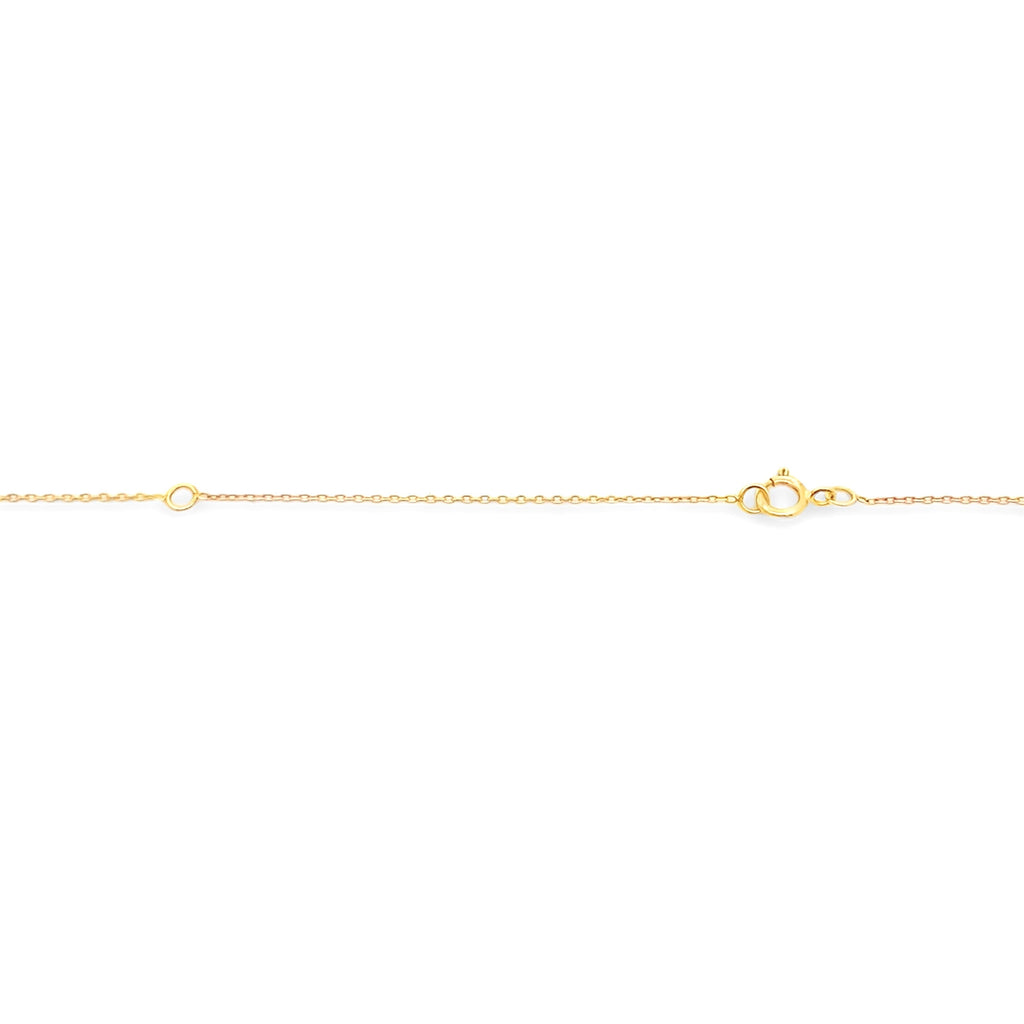 .30ct Emerald Diamond Fashion Pendants 14KT Yellow Gold