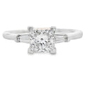 Genuine 1.12ct Lab Grown Diamond  10KT White Gold