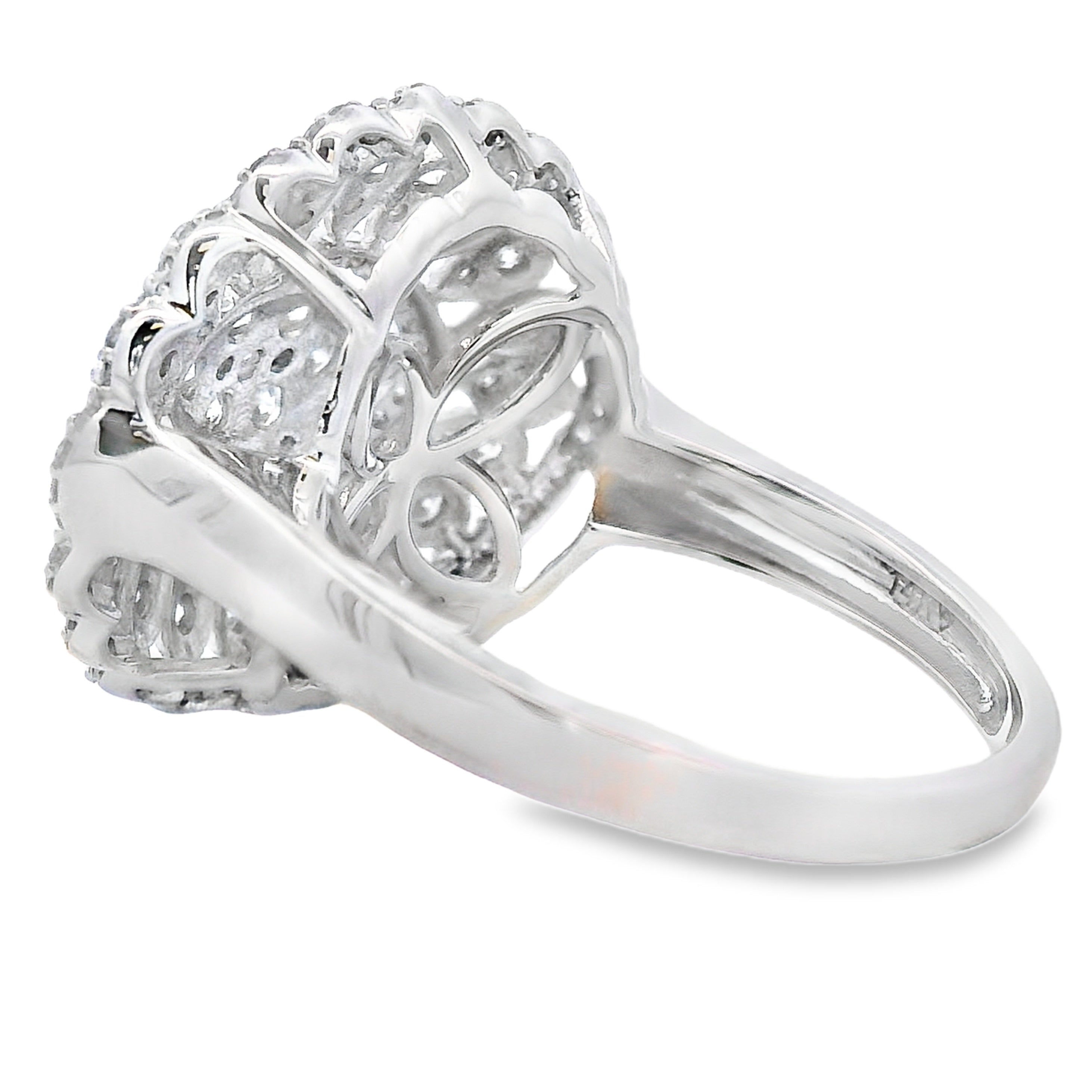 .85ct Diamond Ring 14KT White Gold