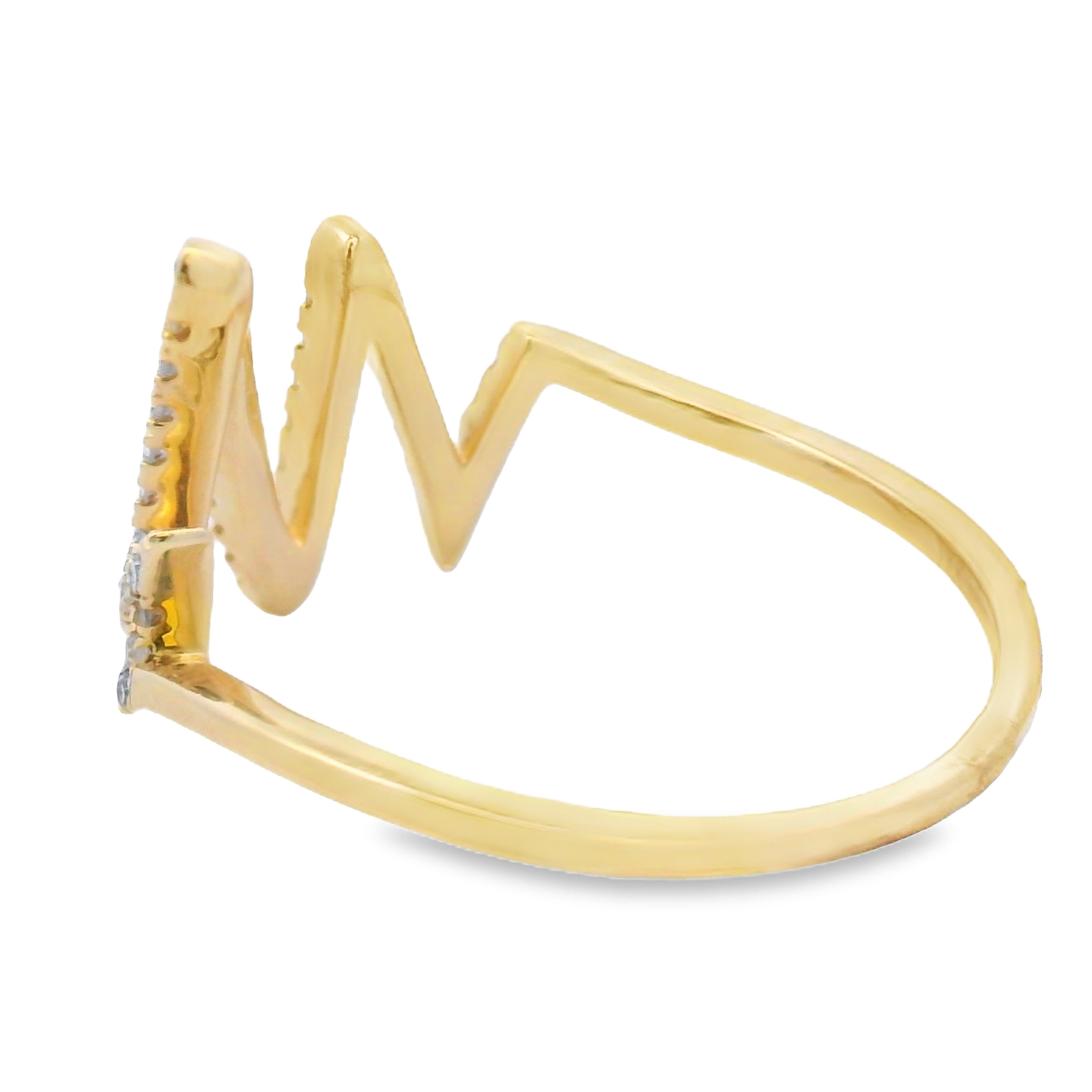 .15ct Diamond Ring 14KT Yellow Gold