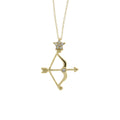 .07ct Diamond Fashion Pendants 14KT Yellow Gold