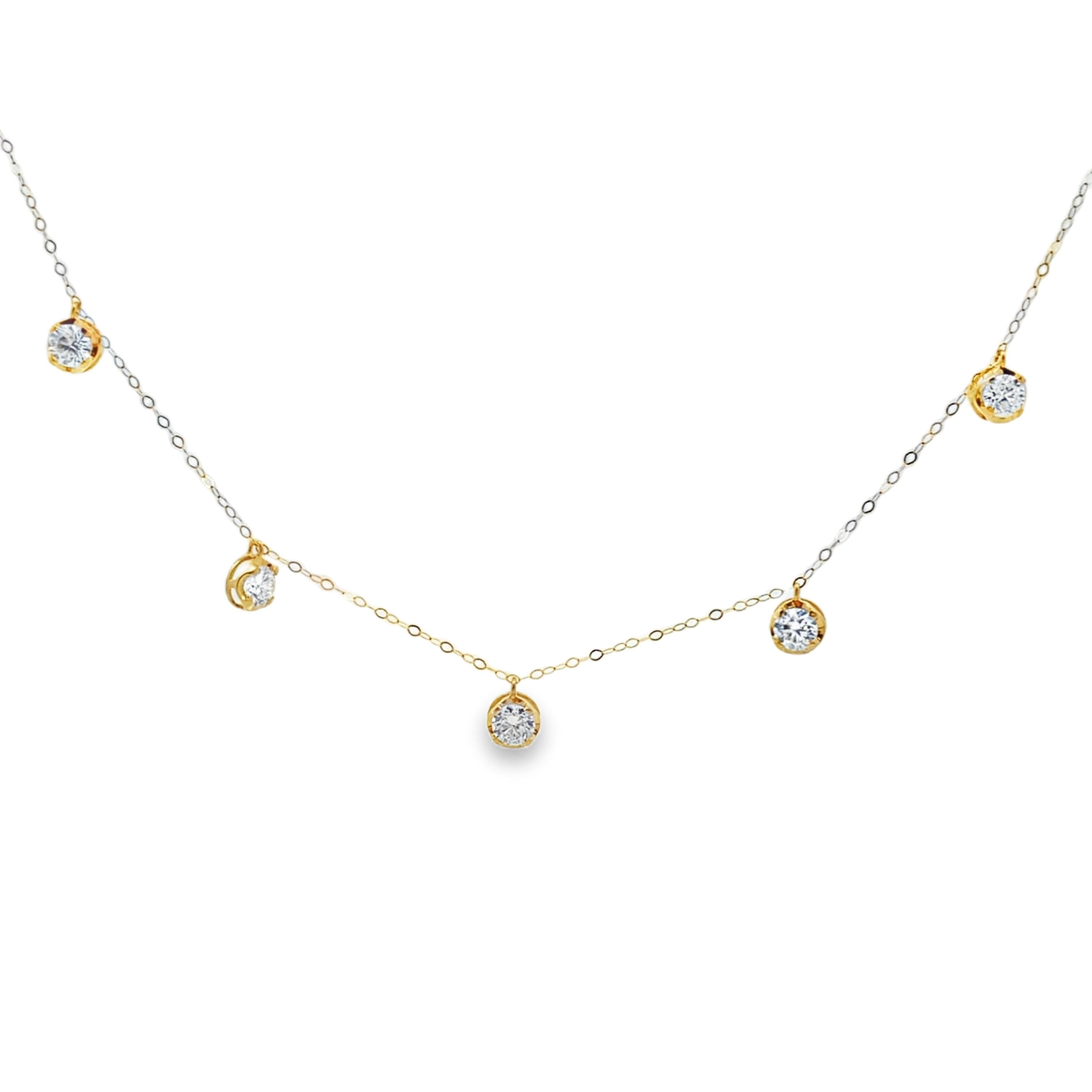 1.58ct Lab Grown Diamond Dia by yard 14KT Yellow Gold