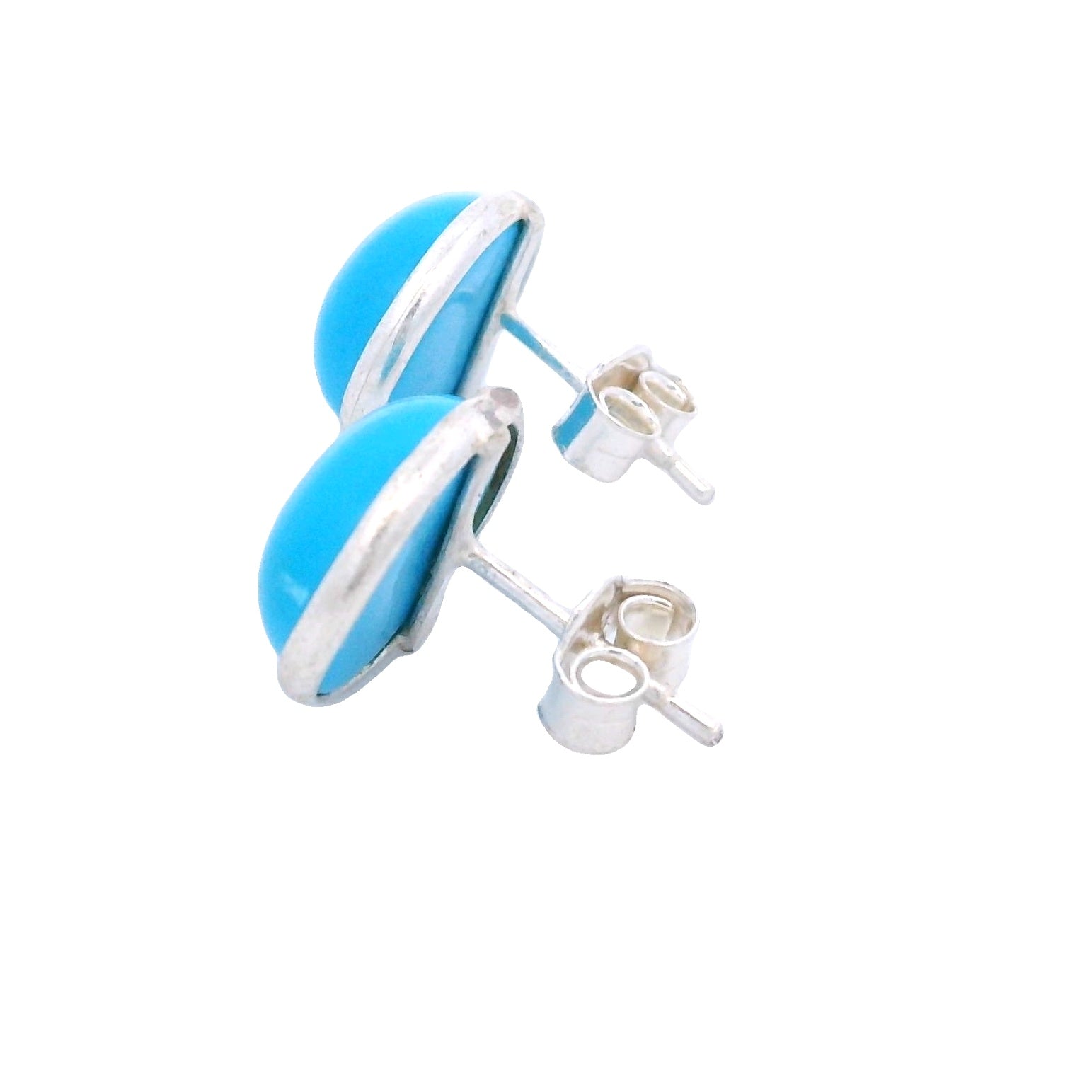 Stud Earrings Sterling Silver