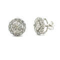 1.00ct Diamond Stud Earrings 10KT White Gold