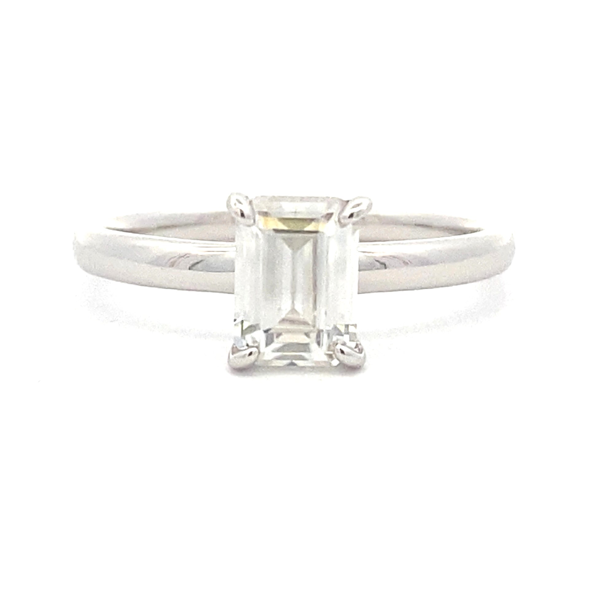 .98ct Moissanite  Sterling Silver