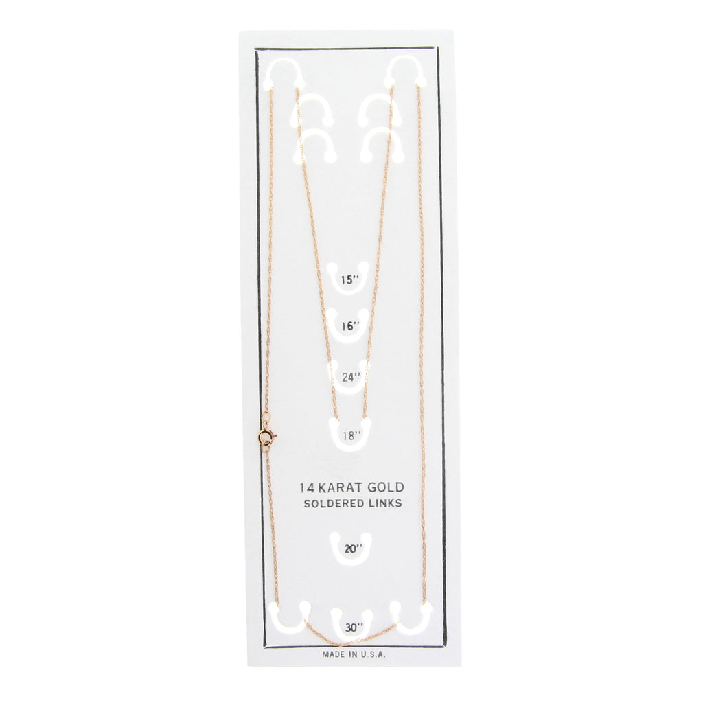 Womens chains 14KT Rose Gold