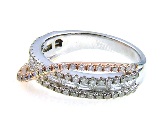 1.00ct Diamond Ring 14KT White Gold