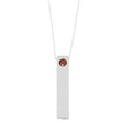 Garnet Fashion Pendants Sterling Silver