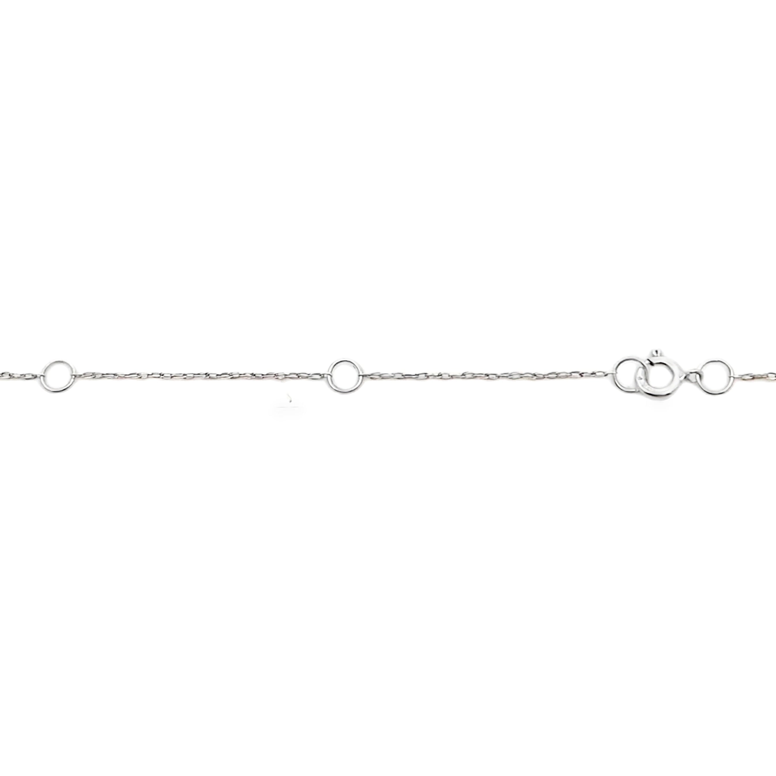 .50ct Diamond Cross Religious Pendant 14KT White Gold