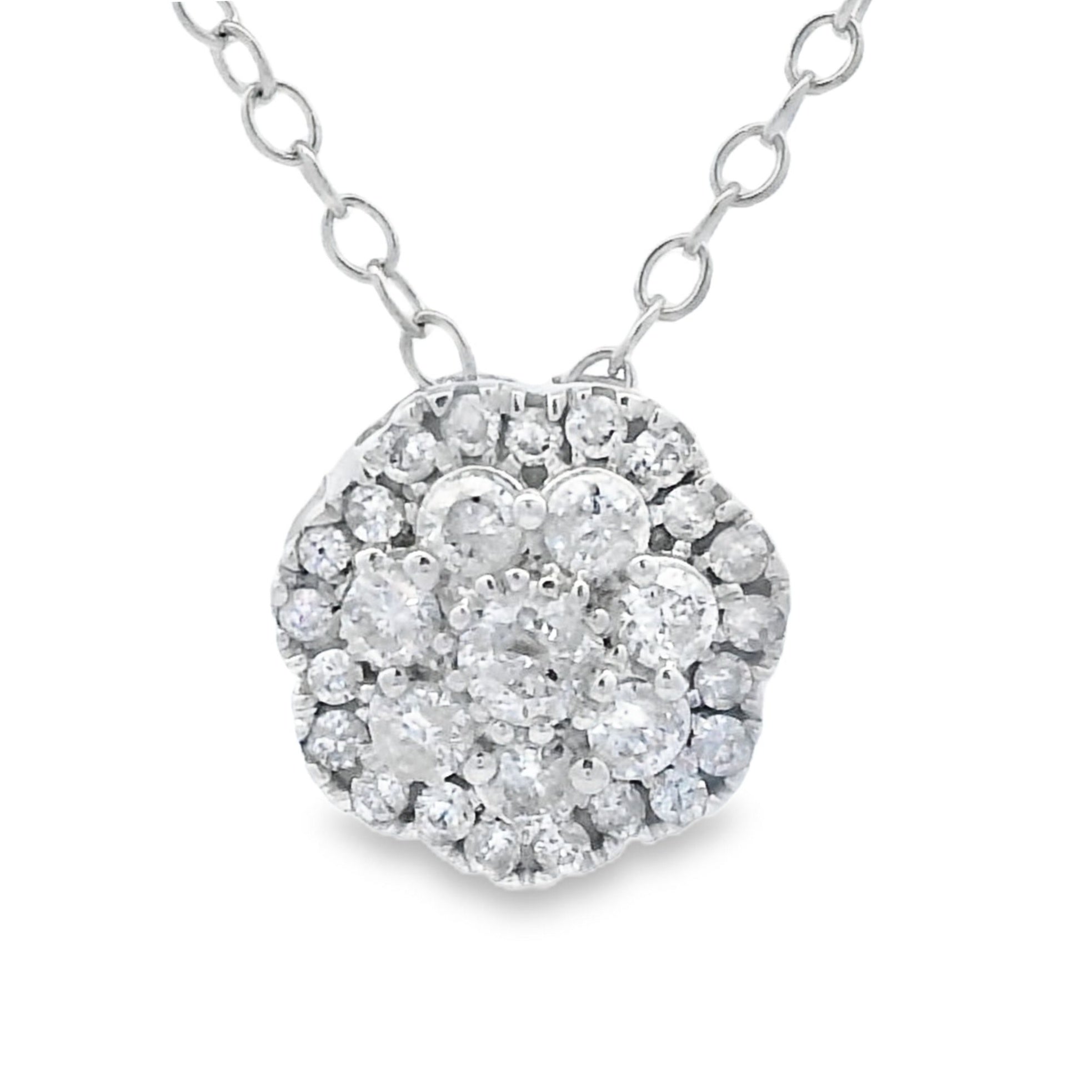 .25ct Diamond Fashion Pendants 10KT White Gold