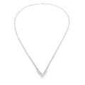 7.00ct Diamond Tennis Necklace 14KT White Gold