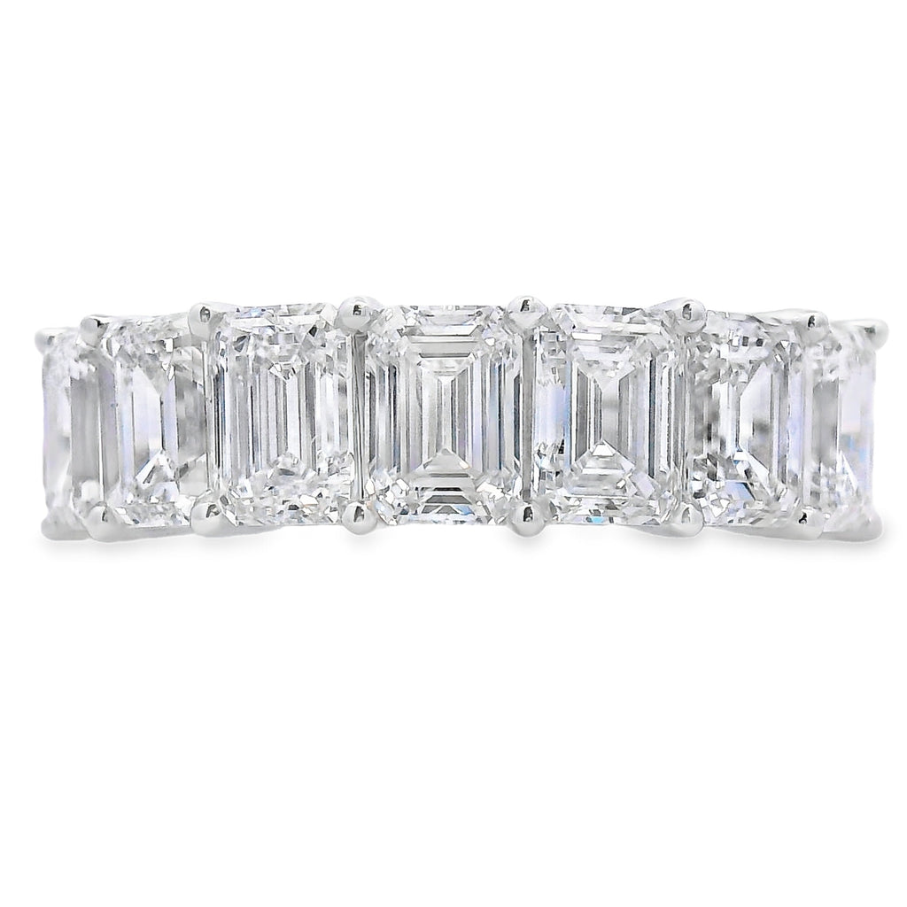 Lab Grown Diamond Fashion band rings 14KT White Gold