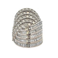 4.00ct Diamond Ring 10KT White Gold