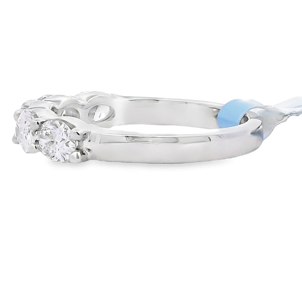 Lab Grown Diamond Wedding Band Ring 14KT White Gold