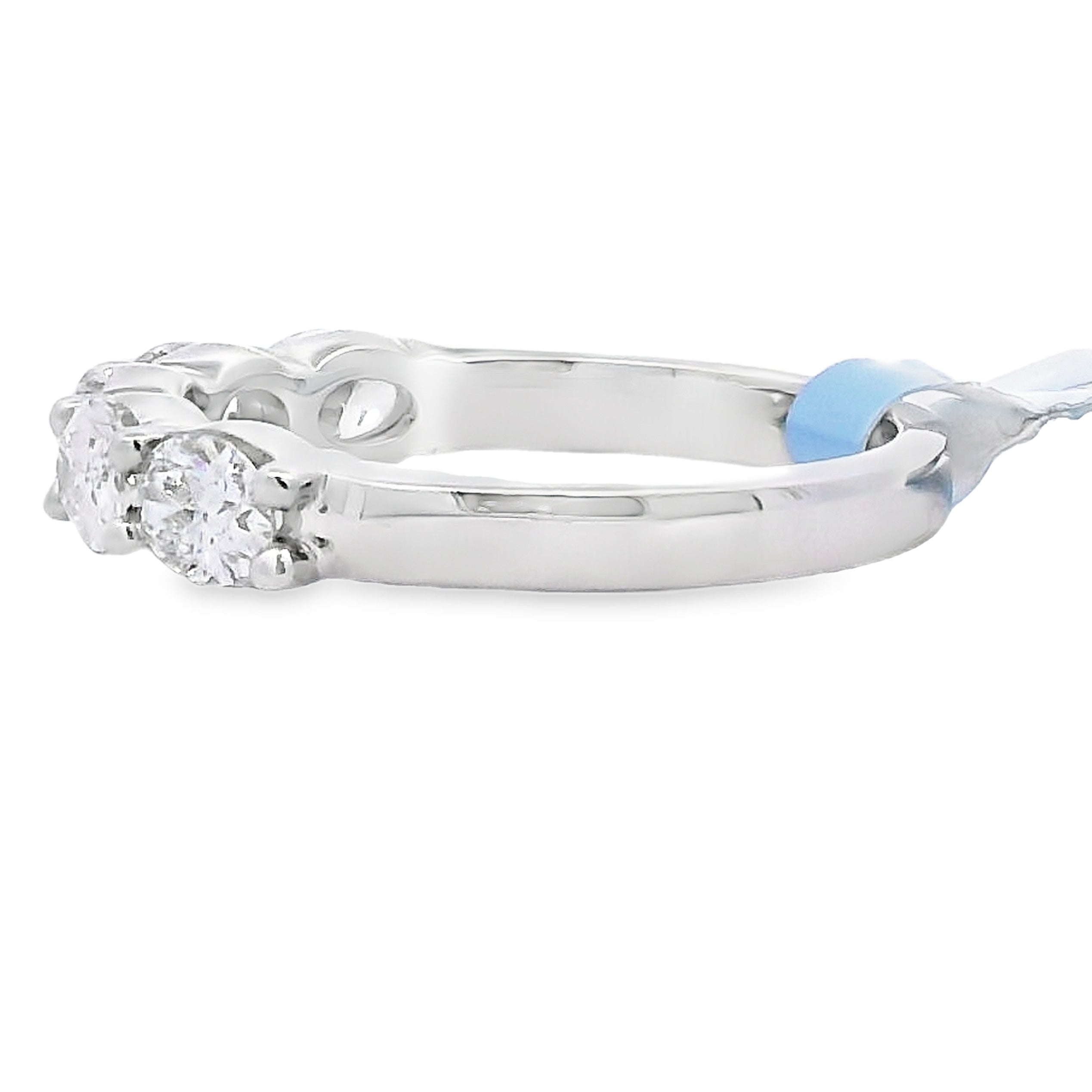Lab Grown Diamond Wedding Band Ring 14KT White Gold