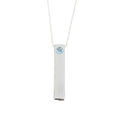 Blue Topaz Fashion Pendants Sterling Silver