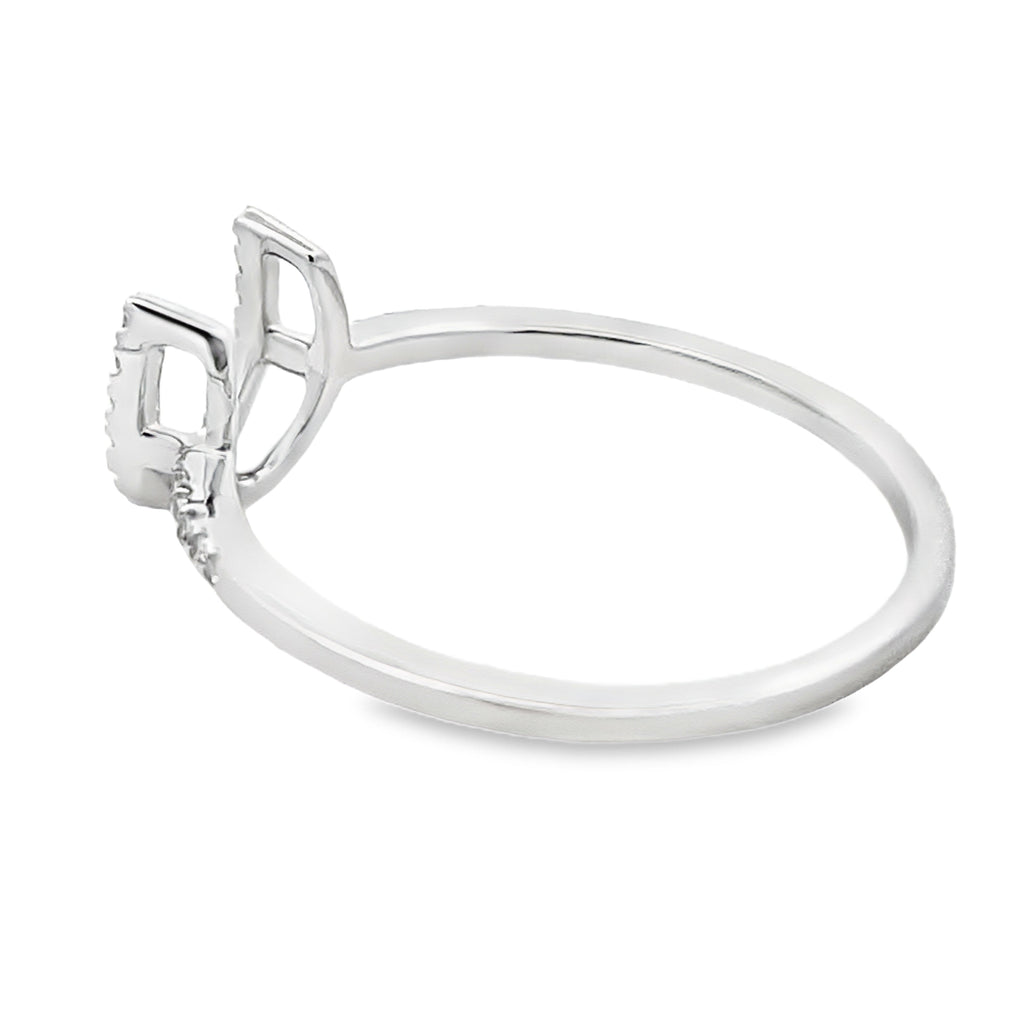 .10ct Diamond Ring 14KT White Gold