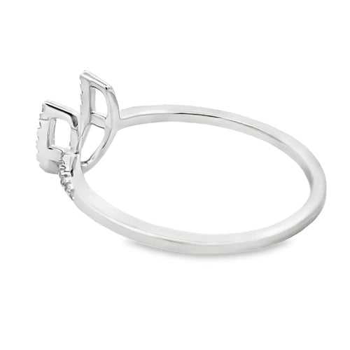 .10ct Diamond Ring 14KT White Gold