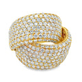 5.65ct Diamond Ring 18KT Yellow Gold