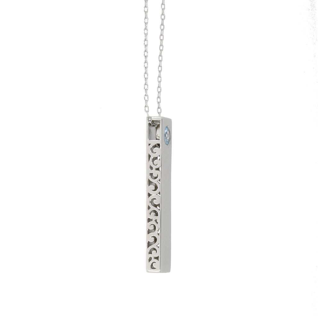 Blue Topaz Fashion Pendants Sterling Silver
