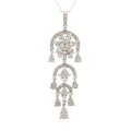 1.50ct Diamond Fashion Pendants 14KT White Gold