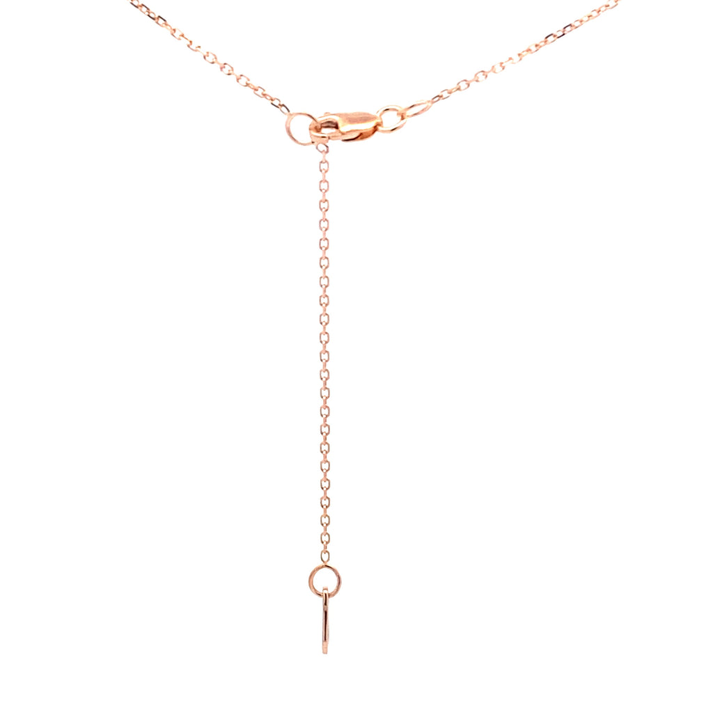 .73ct Sapphire Diamond Fashion Pendants 10KT Rose Gold