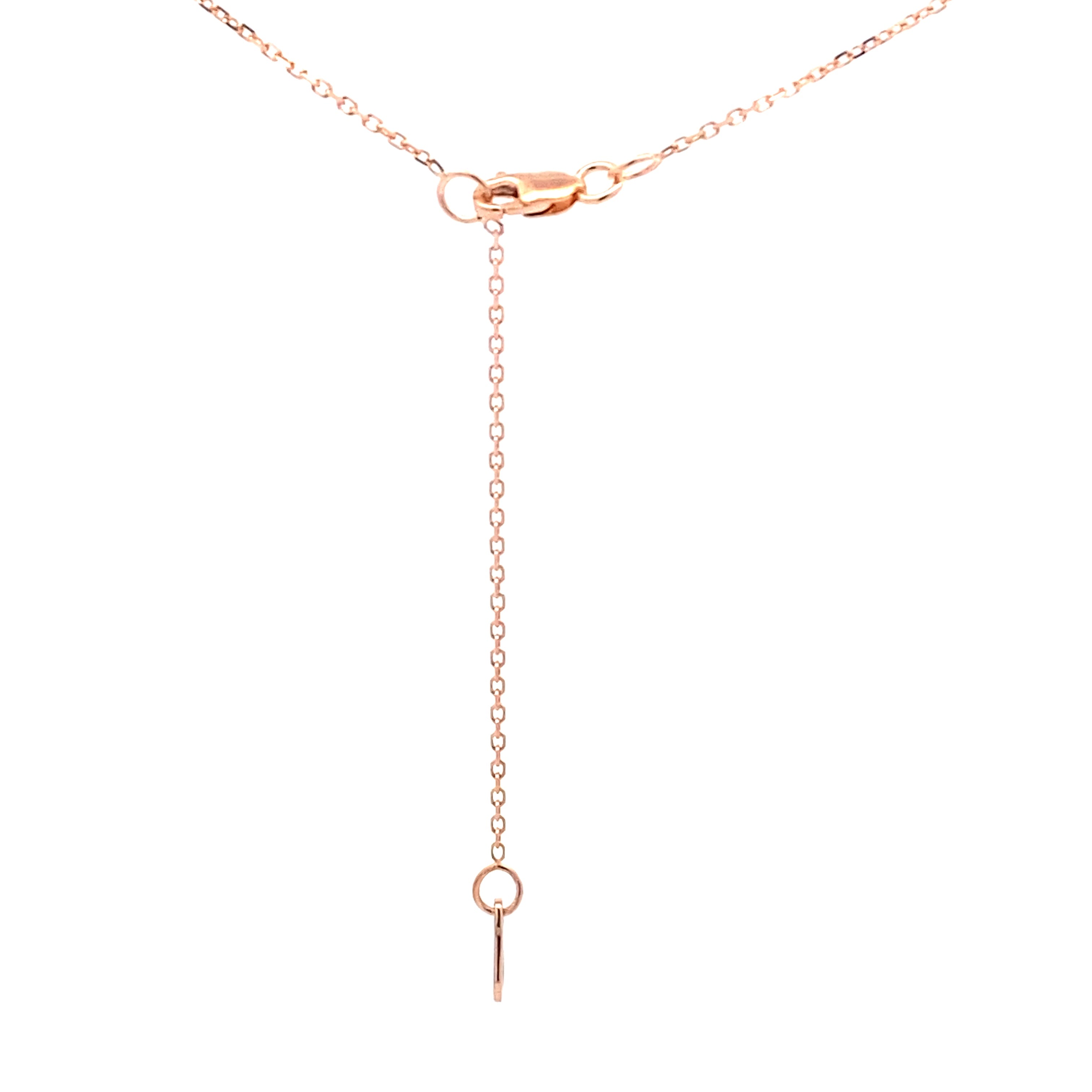 .73ct Sapphire Diamond Fashion Pendants 10KT Rose Gold