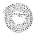Natural 12.39ct Moissanite Tennis Sterling Silver