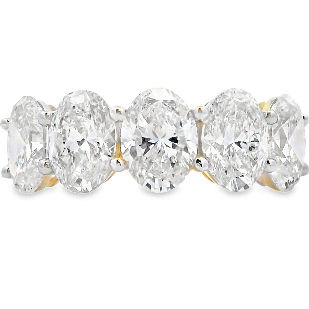 Lab Grown Diamond Wedding Band Ring 10KT Yellow Gold