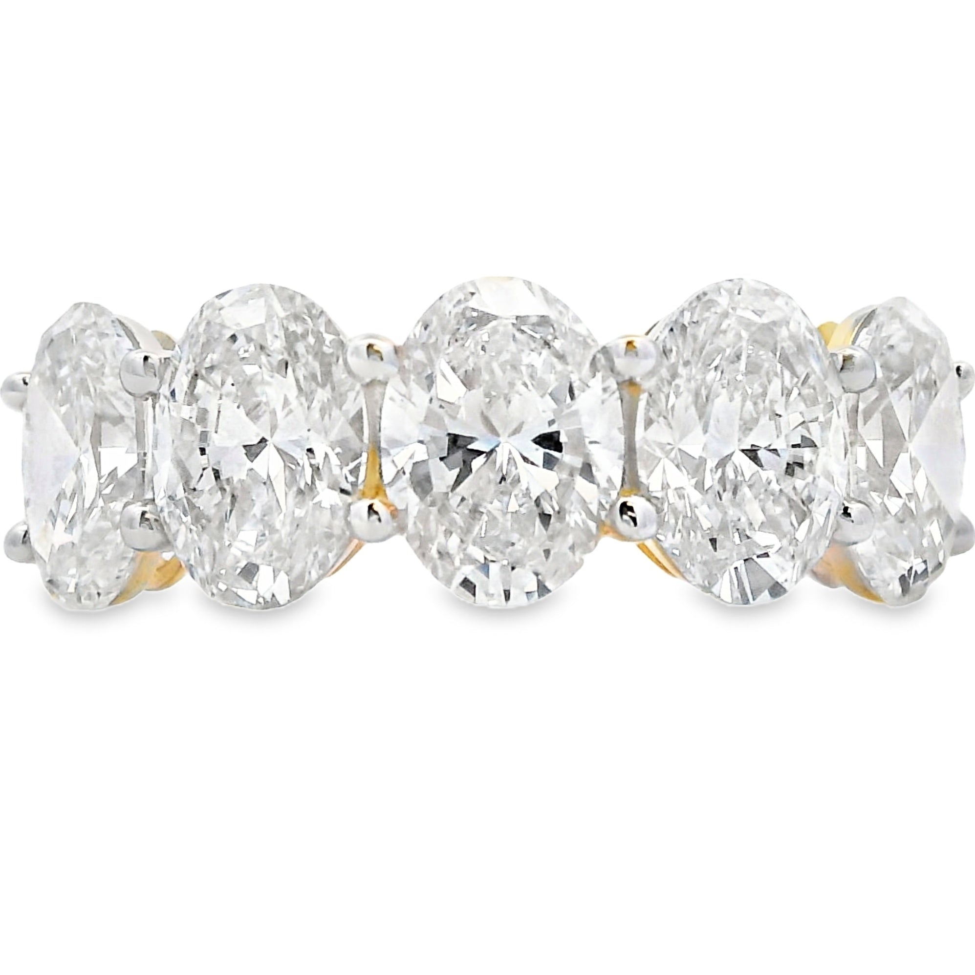Lab Grown Diamond Wedding Band Ring 10KT Yellow Gold