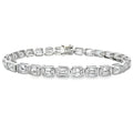 Lab Grown Diamond Tennis Bracelet 14KT White Gold