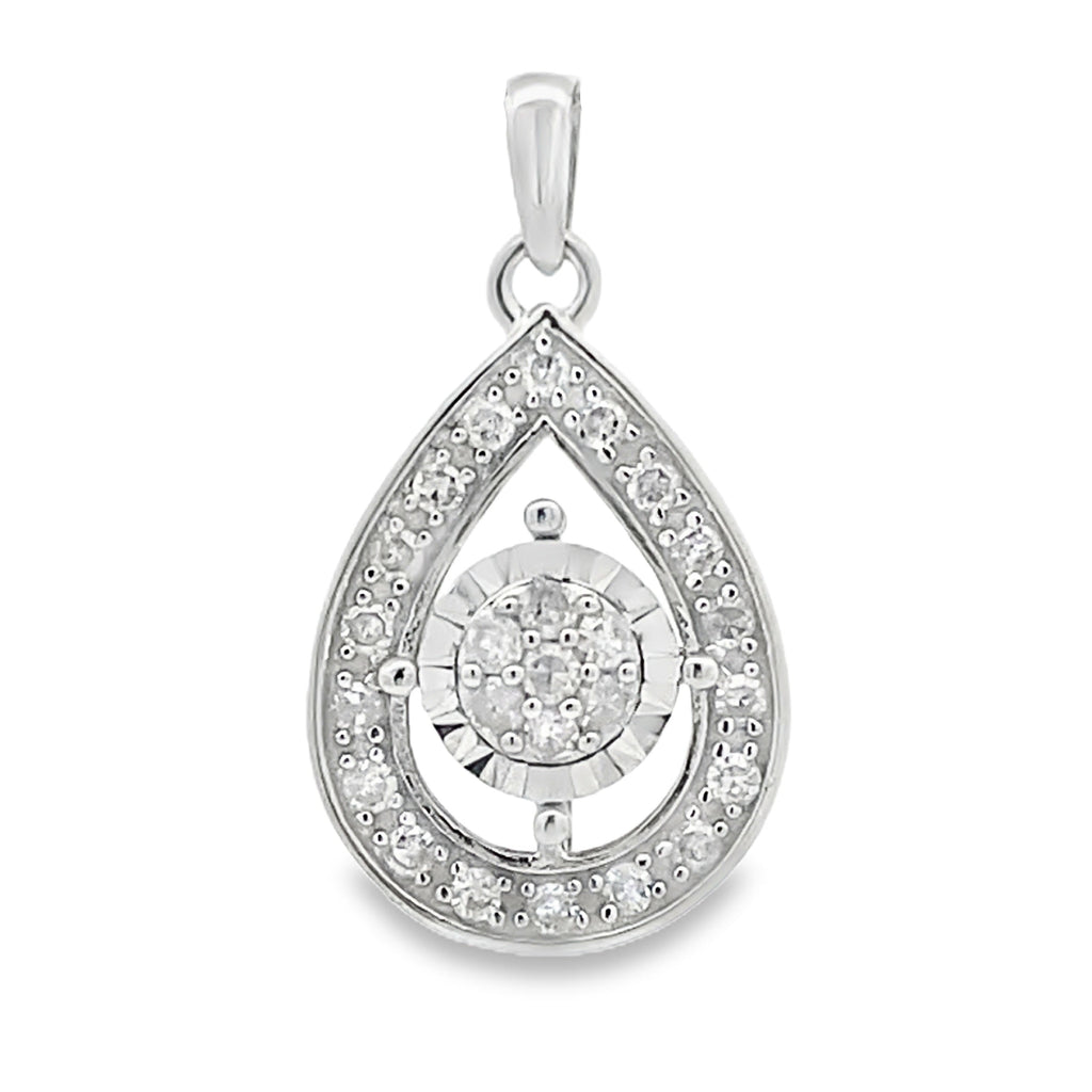 .25ct Diamond Fashion Pendants 10KT White Gold