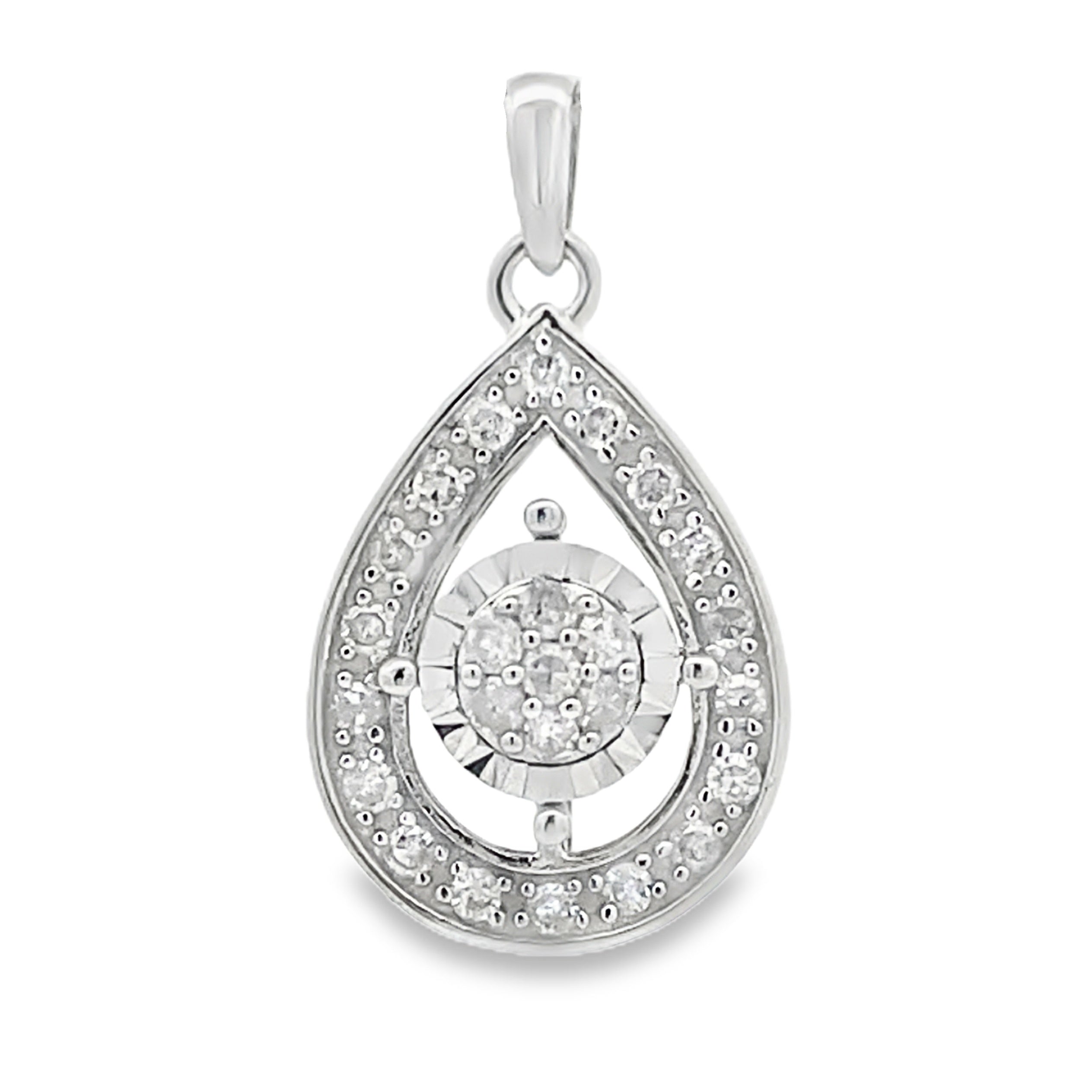 .25ct Diamond Fashion Pendants 10KT White Gold