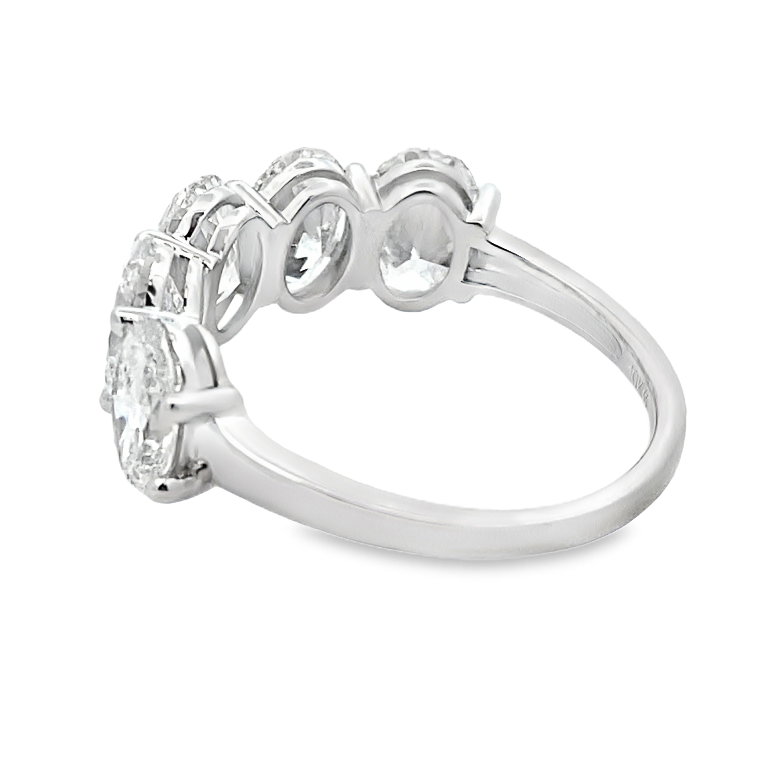 Lab Grown Diamond Wedding Band Ring 10KT White Gold