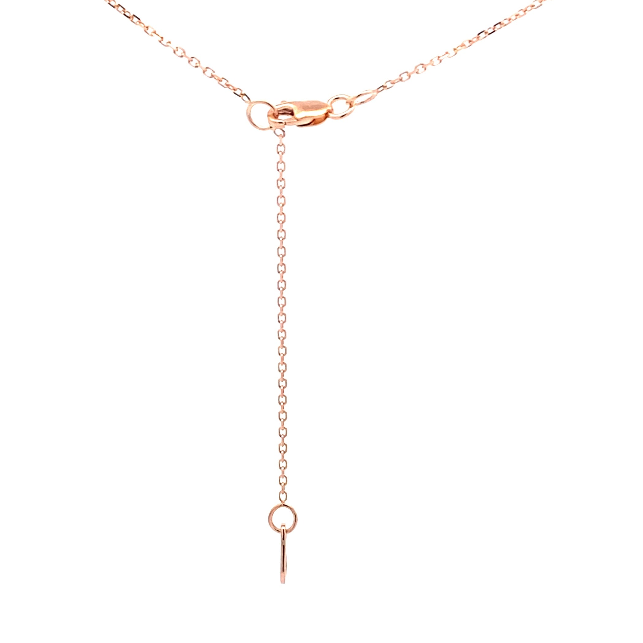 .73ct Ruby Diamond Fashion Pendants 10KT Rose Gold