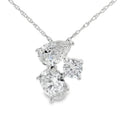 Lab Grown Diamond Fashion Pendants 14KT White Gold